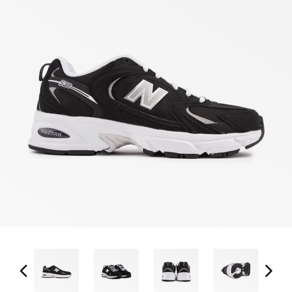 New Balance 530 - Black W8 M6.5 - Picture 1 of 1